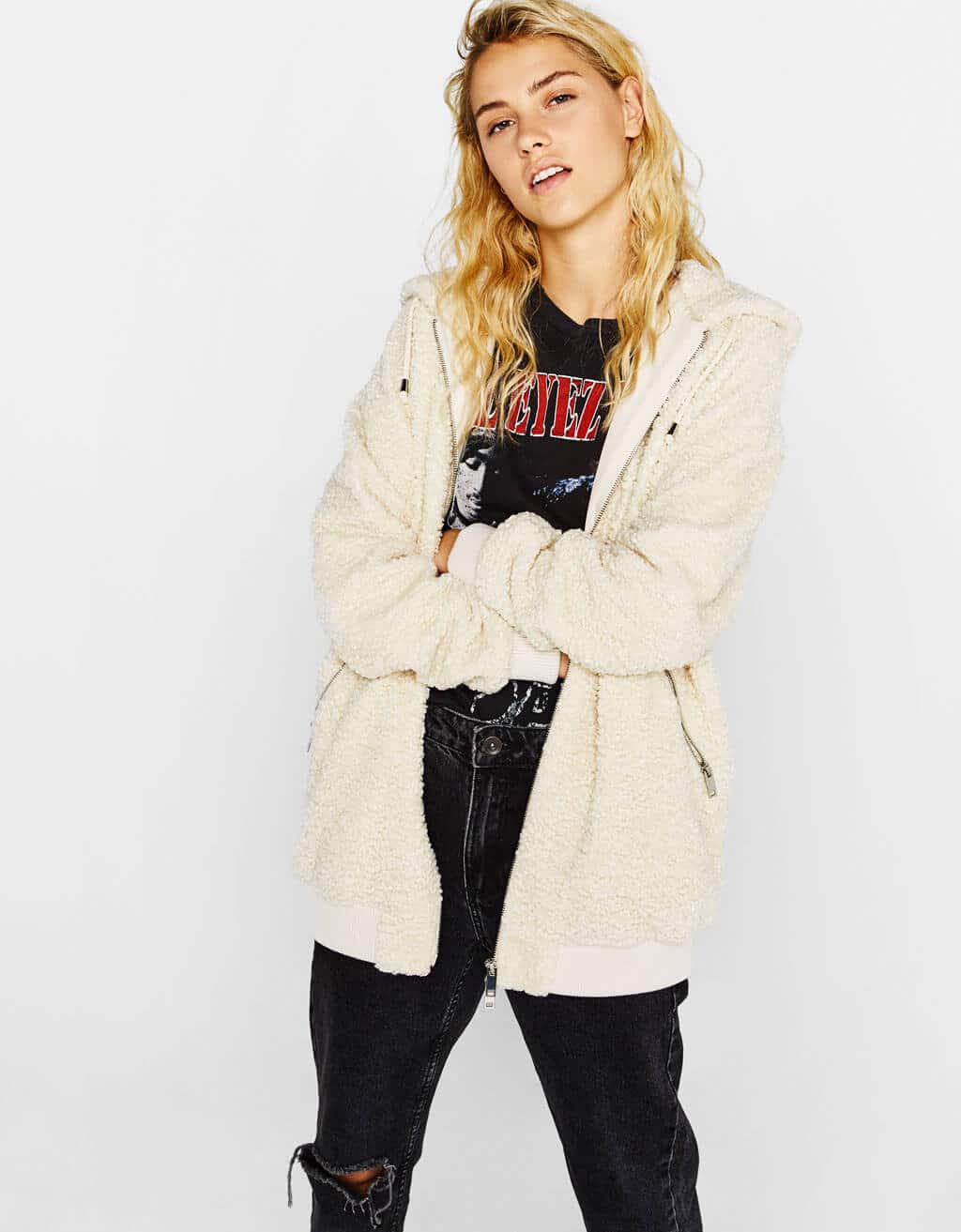 Mickey print sweatshirt – Bild 2