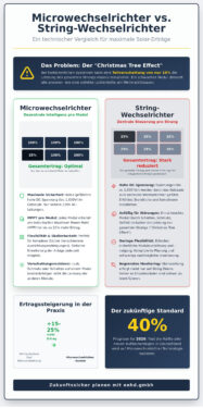 Microwechselrichter: Die intelligente Lösung für maximale Solarerträge 2026