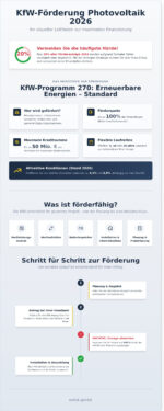 KfW Förderung Photovoltaik 2026: Der ultimative Leitfaden für Ihre Finanzierung