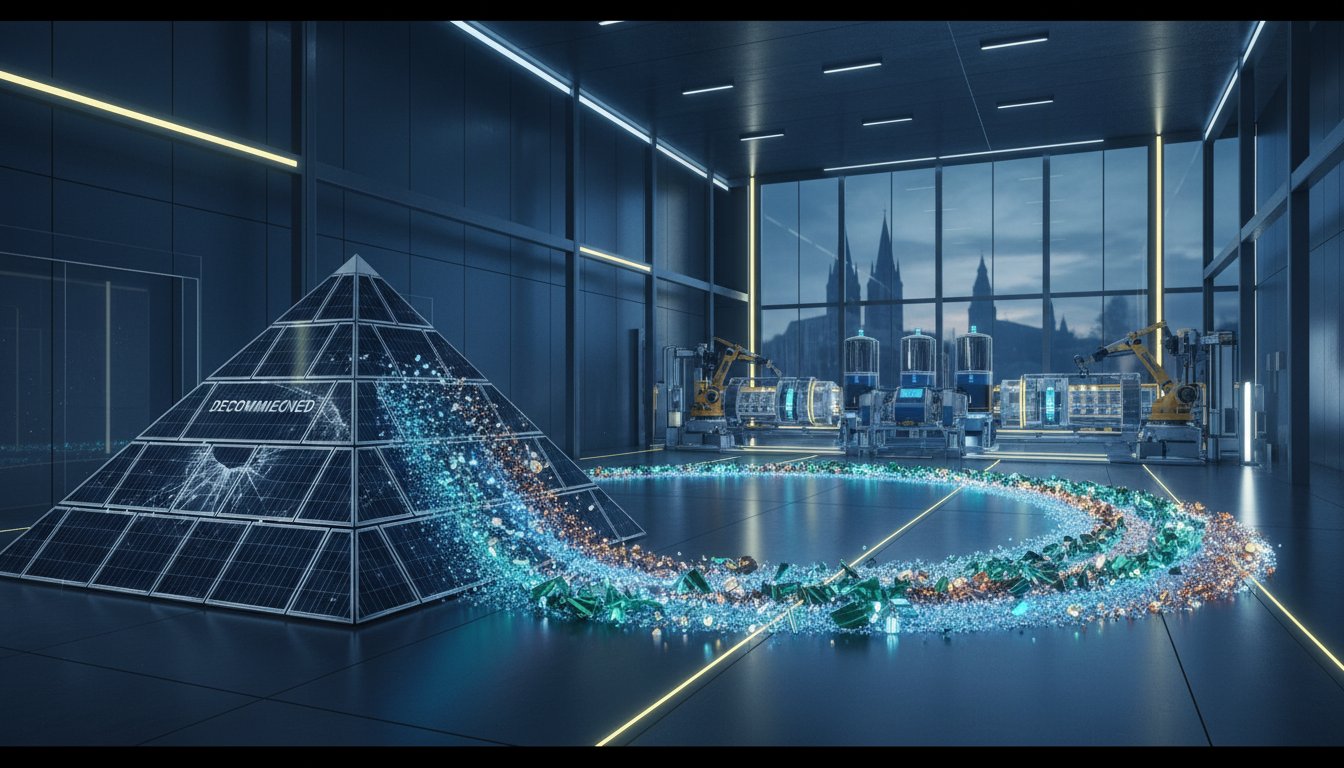 PV-Modul-Recycling 2026: Der ultimative Leitfaden für Entsorgung und Rohstoffrückgewinnung