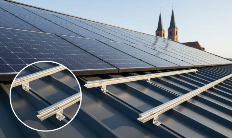 Photovoltaik auf Trapezblech: Die optimale Unterkonstruktion planen und montieren (2026)