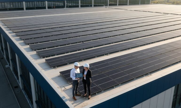 Planung einer PV-Anlage für Gewerbe: Der Experten-Leitfaden für 2026