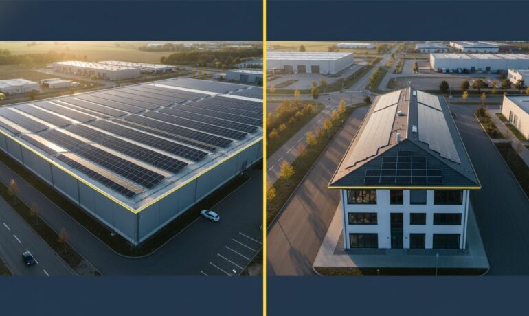 Solaranlage für Flachdach vs. Schrägdach: Der ultimative Vergleich 2026