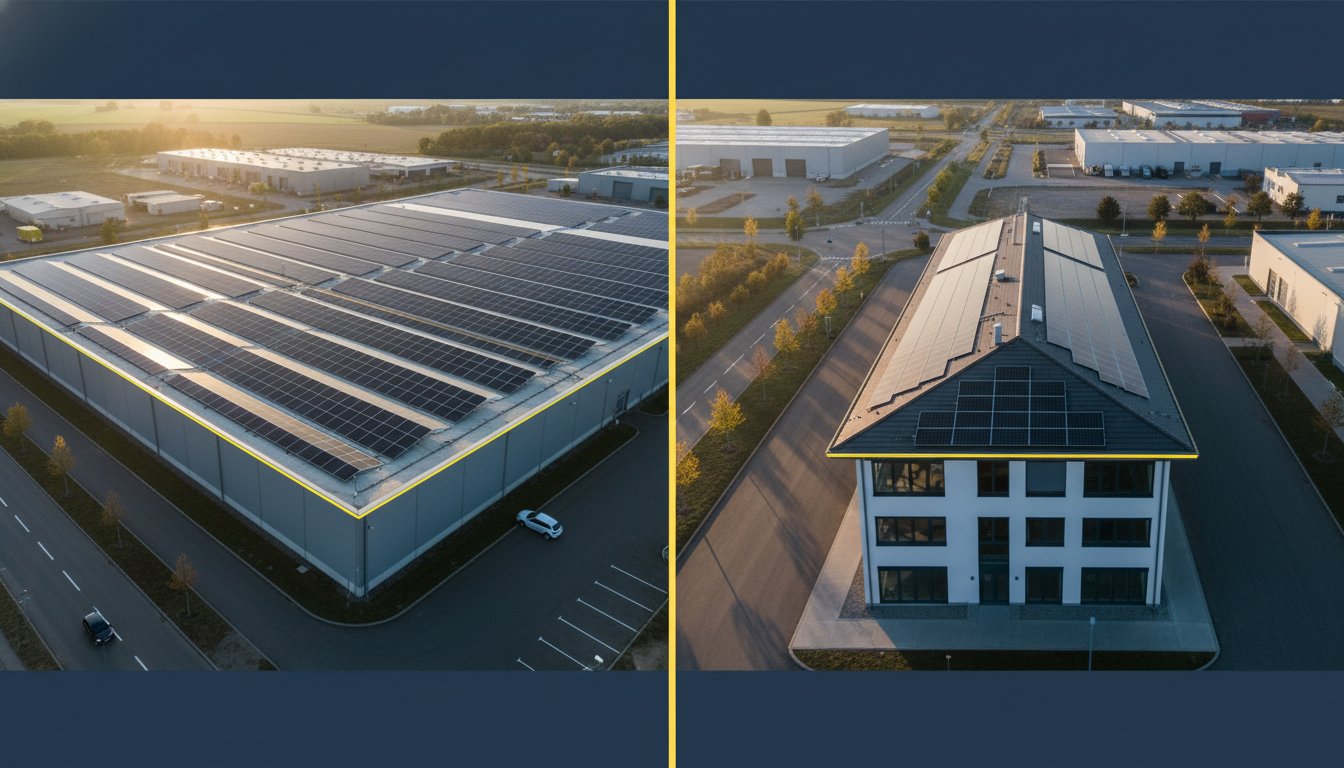 Solaranlage für Flachdach vs. Schrägdach: Der ultimative Vergleich 2026