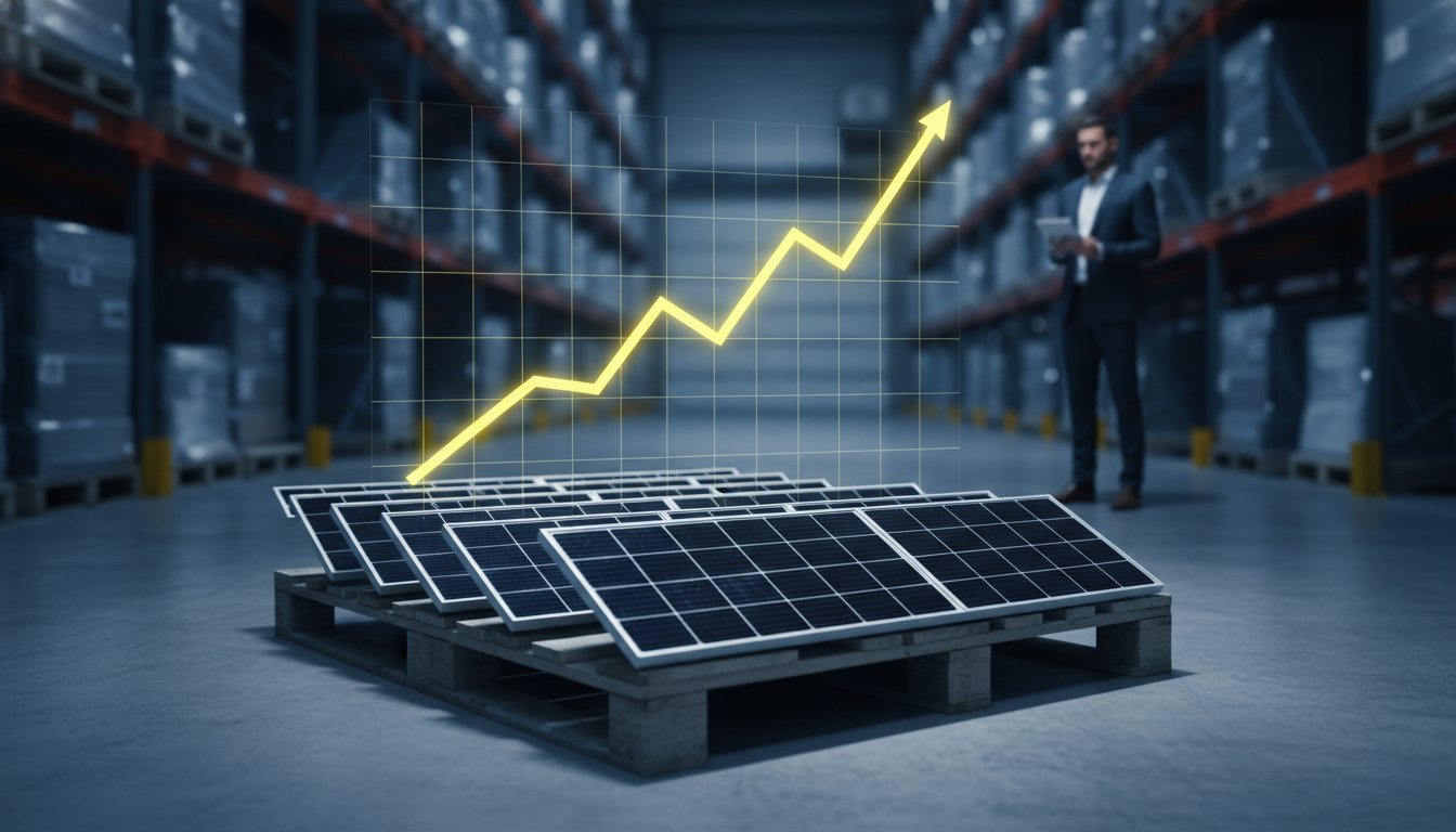 Solarmodule Preisentwicklung Großhandel 2026: Trends und Prognosen für Profis