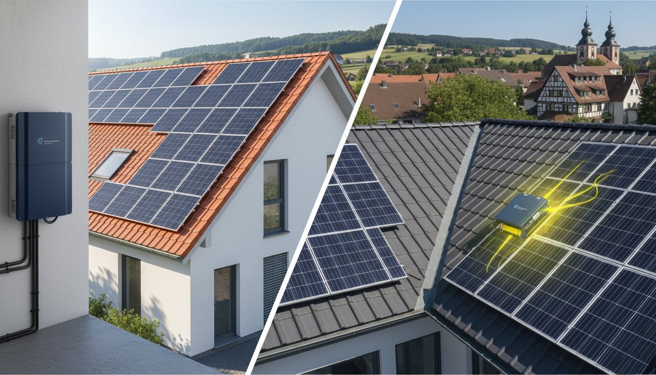 Stringwechselrichter vs. Modulwechselrichter: Der ultimative Vergleich für PV-Projekte 2026