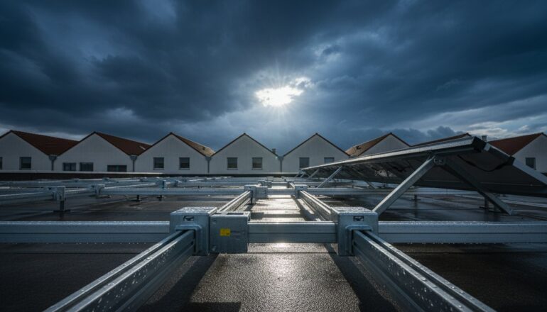 Sturmsicherheit bei Photovoltaik-Unterkonstruktionen: Leitfaden für Profis 2026