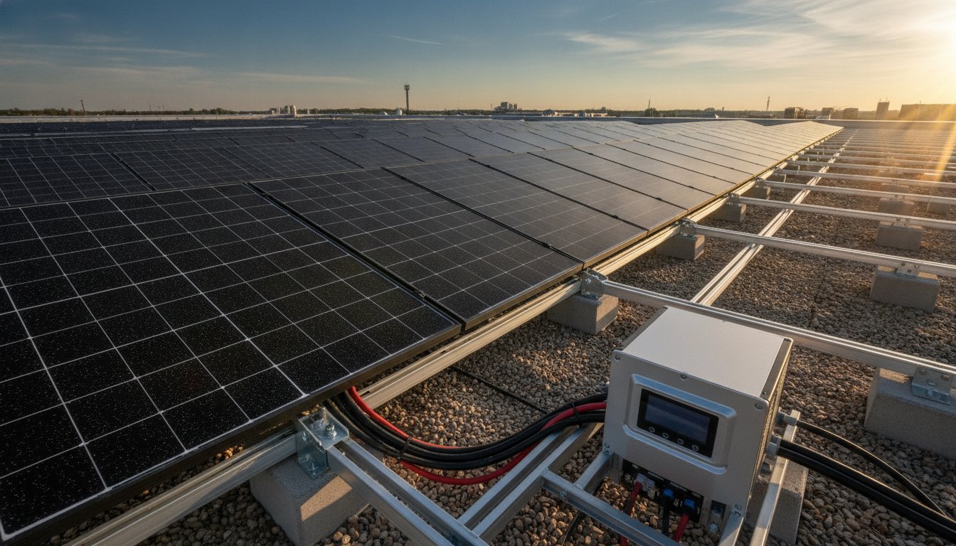 Komponentenauswahl für Photovoltaik im Gewerbe: Checkliste für maximale Erträge 2026