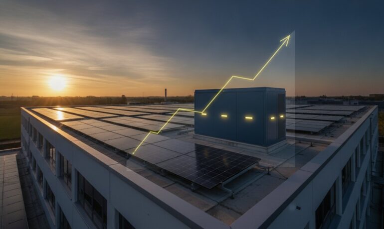 PV-Amortisation 2026: Rendite durch Gewerbespeicher