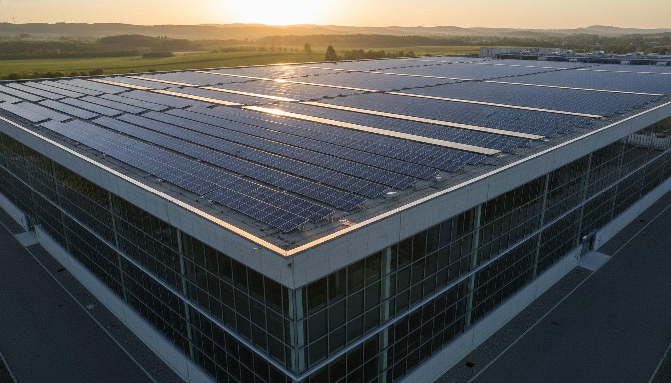 Photovoltaik für Industriebetriebe 2026: Wirtschaftlichkeit, Repowering und Komponentenstrategie