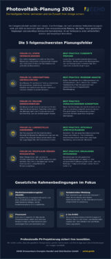 Fehler bei der Photovoltaik-Planung vermeiden: Ihr Leitfaden für 2026
