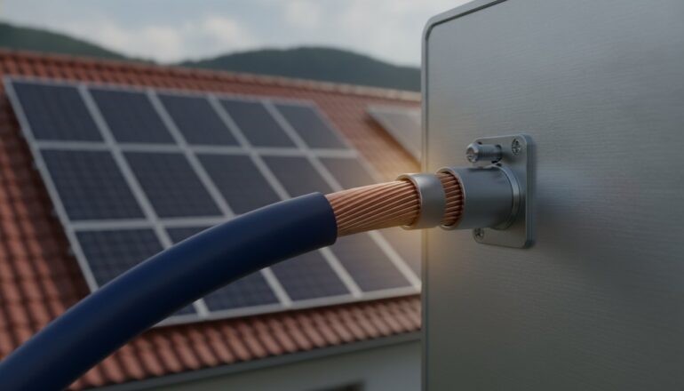 Kabelquerschnitt für PV-Anlage berechnen: Leitfaden für minimale Verluste und maximale Sicherheit