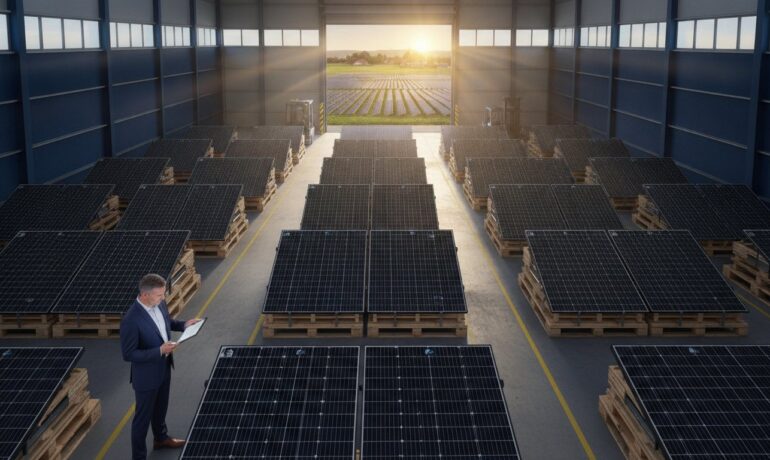 Solarmodule Großhandel 2026: Ihr strategischer Partner für PV-Großprojekte