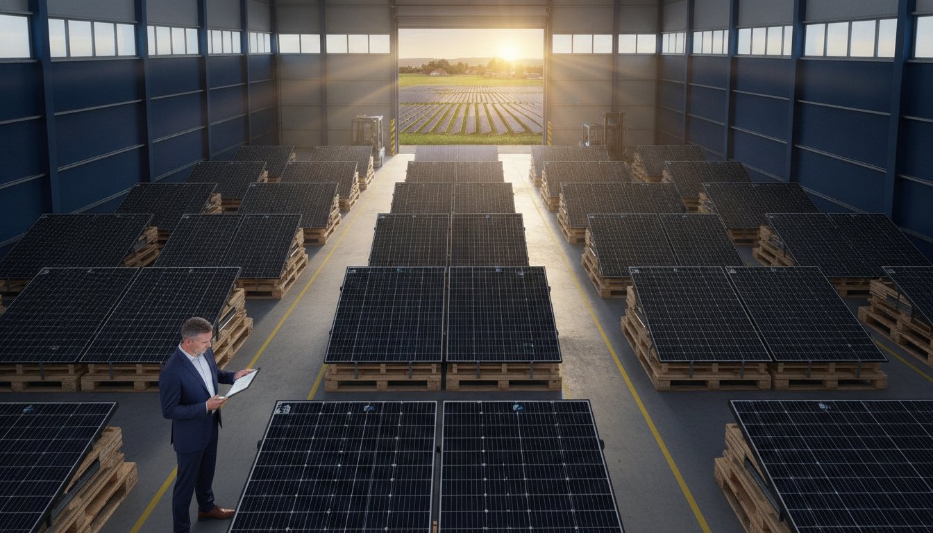 Solarmodule Großhandel 2026: Ihr strategischer Partner für PV-Großprojekte