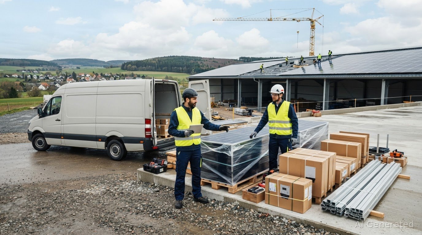Just-in-Time-Lieferung für Solarbaustellen: So stimmen Sie Material und Montage ab