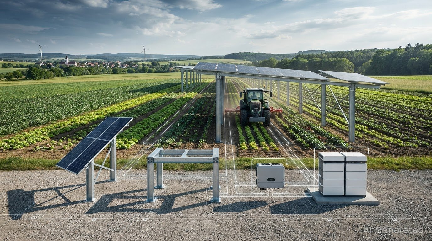 Agri-Photovoltaik-Komponenten: Aufbau, Auswahl und Zusammenspiel