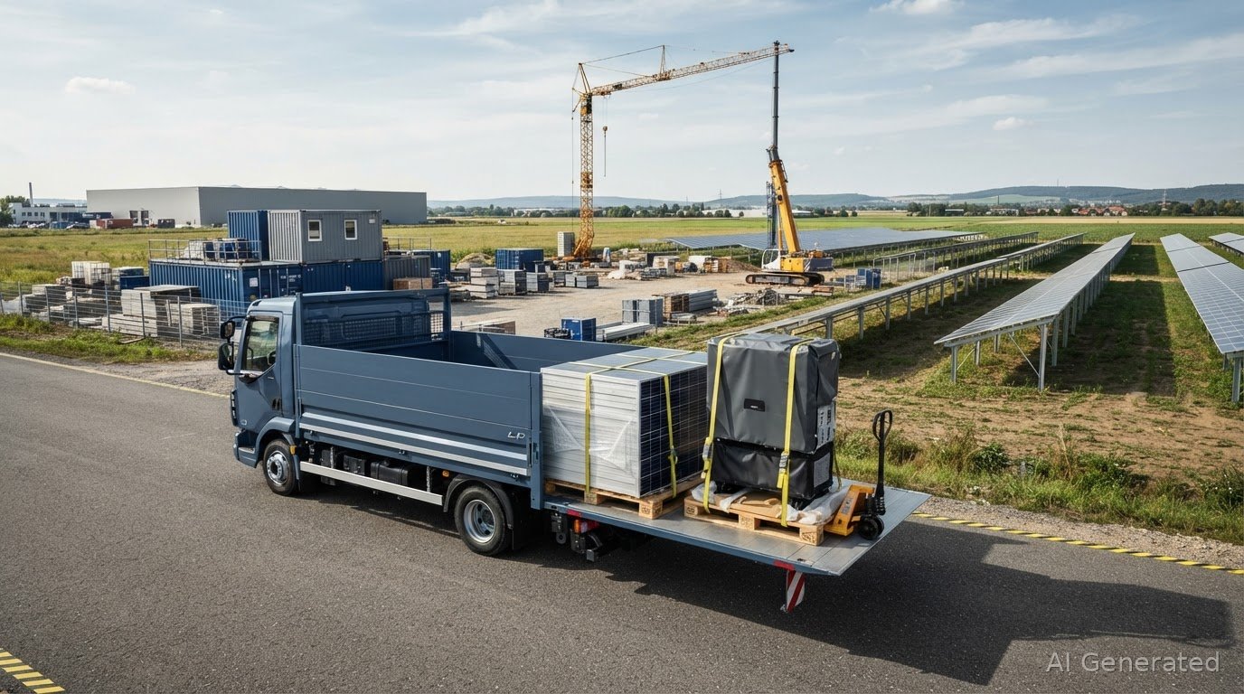 Logistikkosten für PV-Projekte durch passende Transportplanung senken