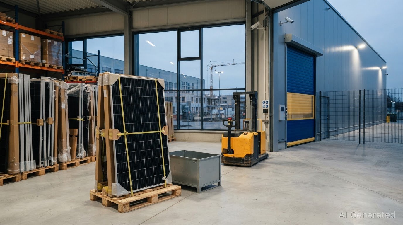 Solarmodule zwischenlagern: sicher planen, Schäden und Diebstahl vermeiden
